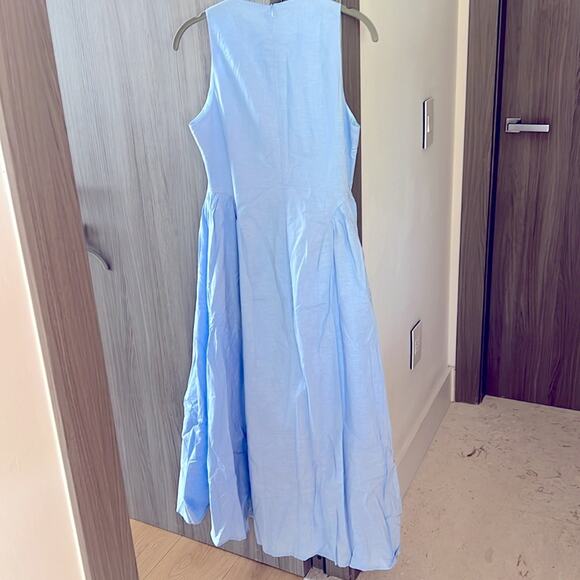 Commense Light Blue Midi Dress - Picture 3 of 8